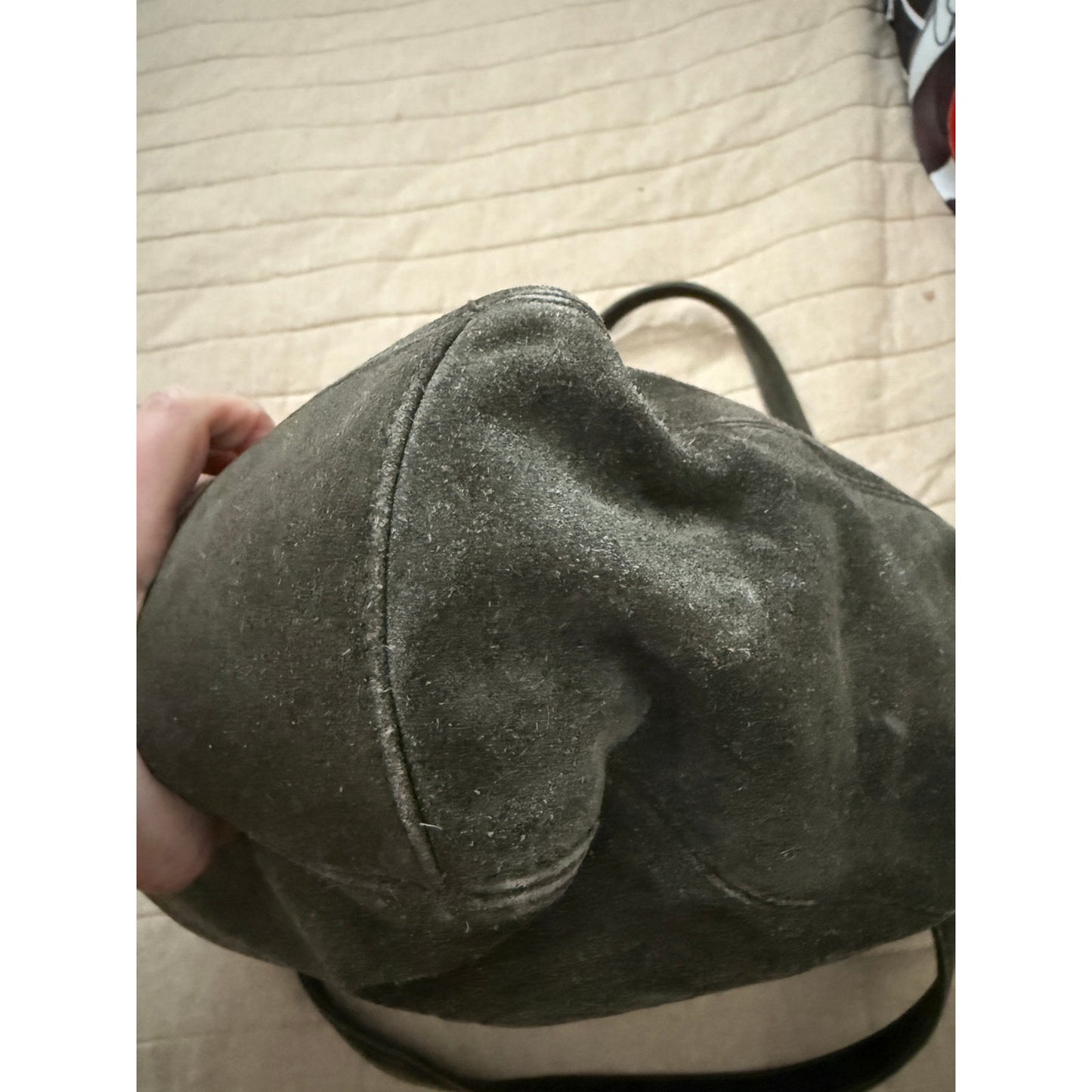 Chanel CocoMark Suede Tote