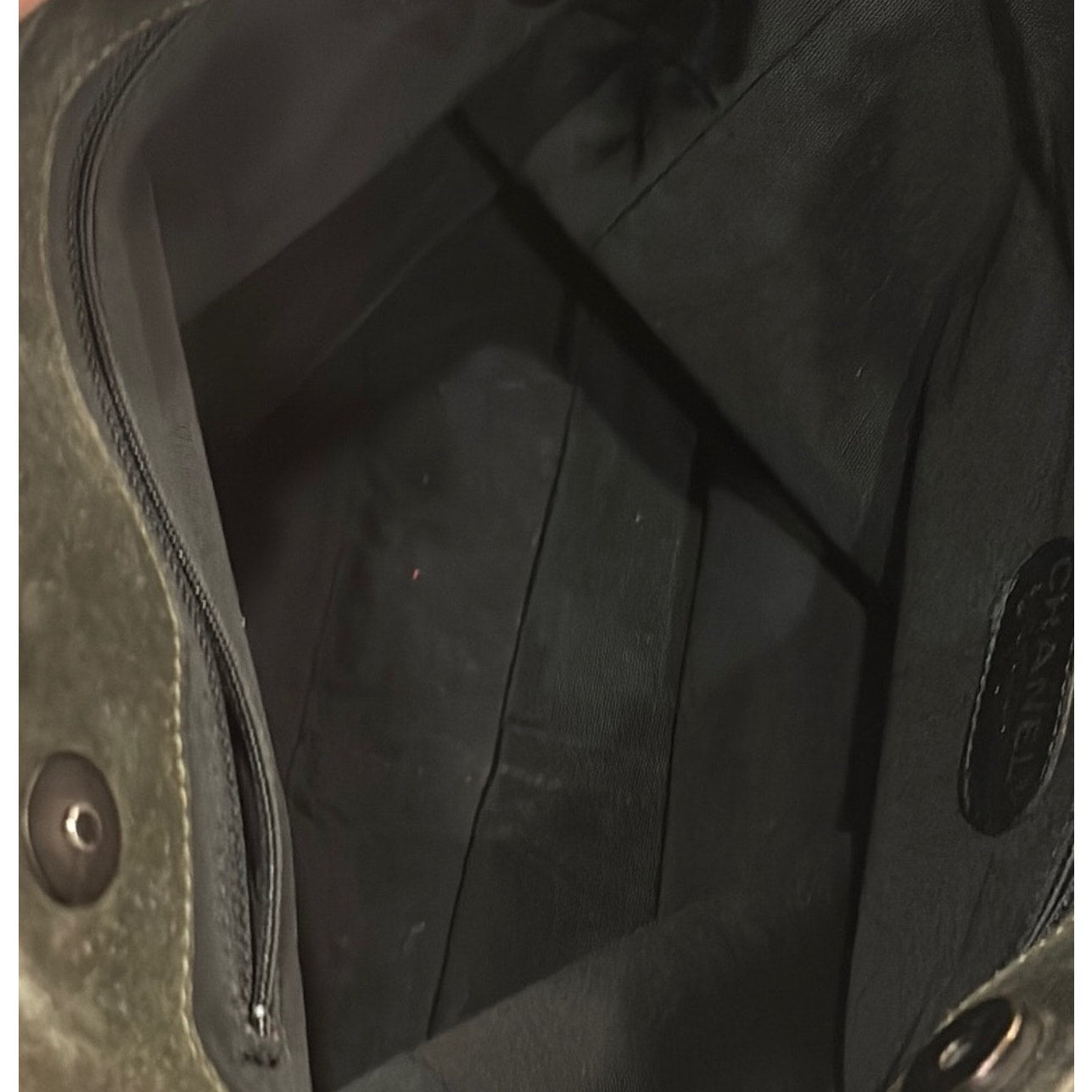Chanel CocoMark Suede Tote