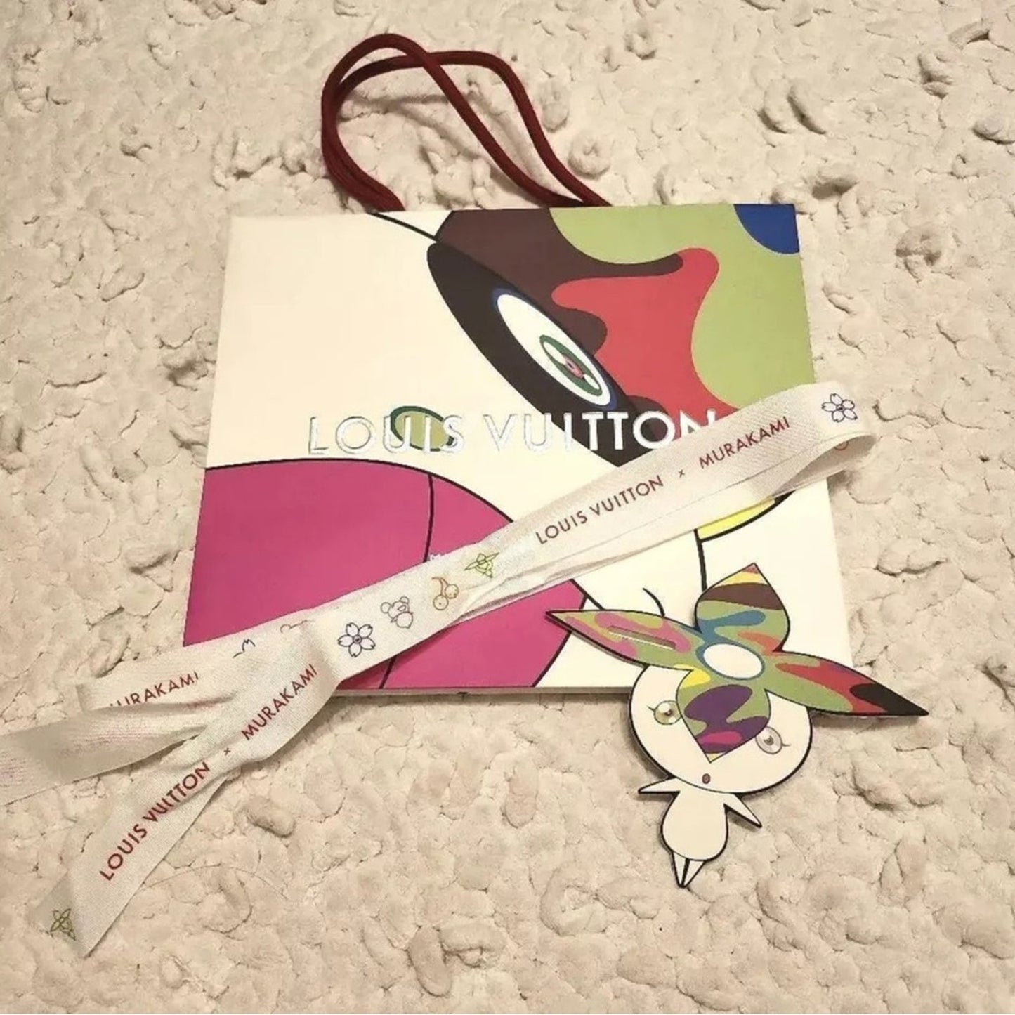 Louis Vuitton Murakami Bag, Onion head, ribbon