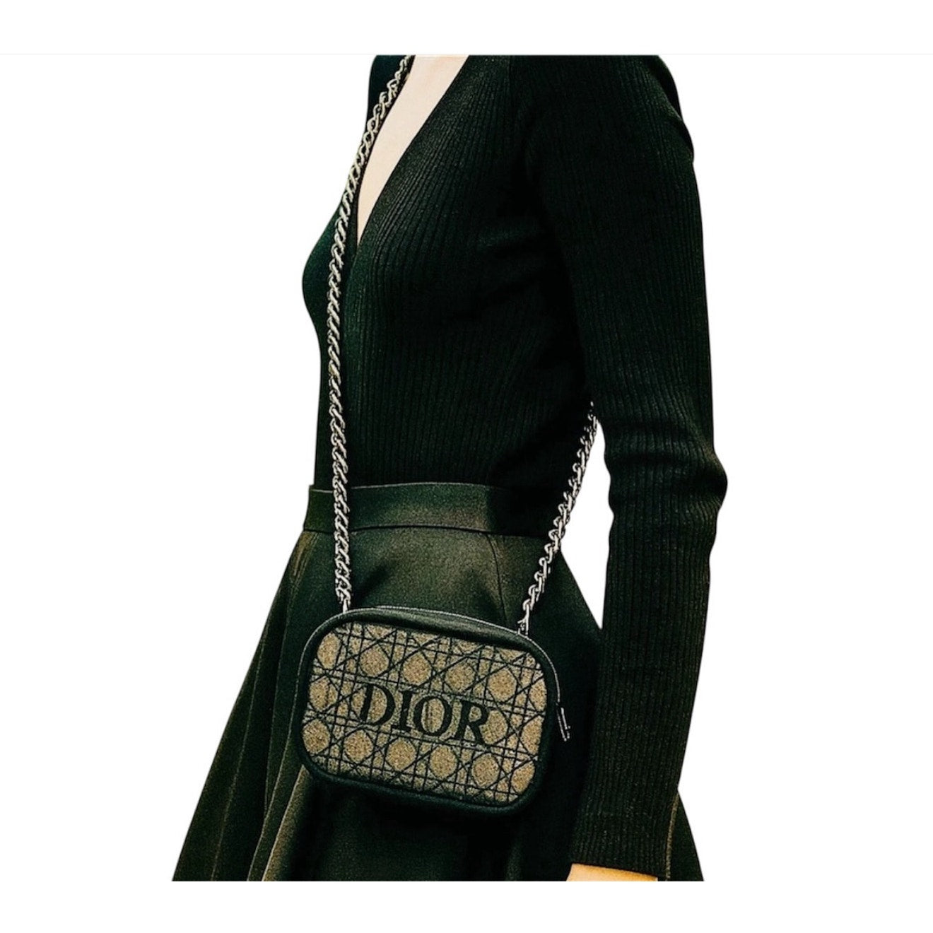 Dior Mesh Pouch Crossbody