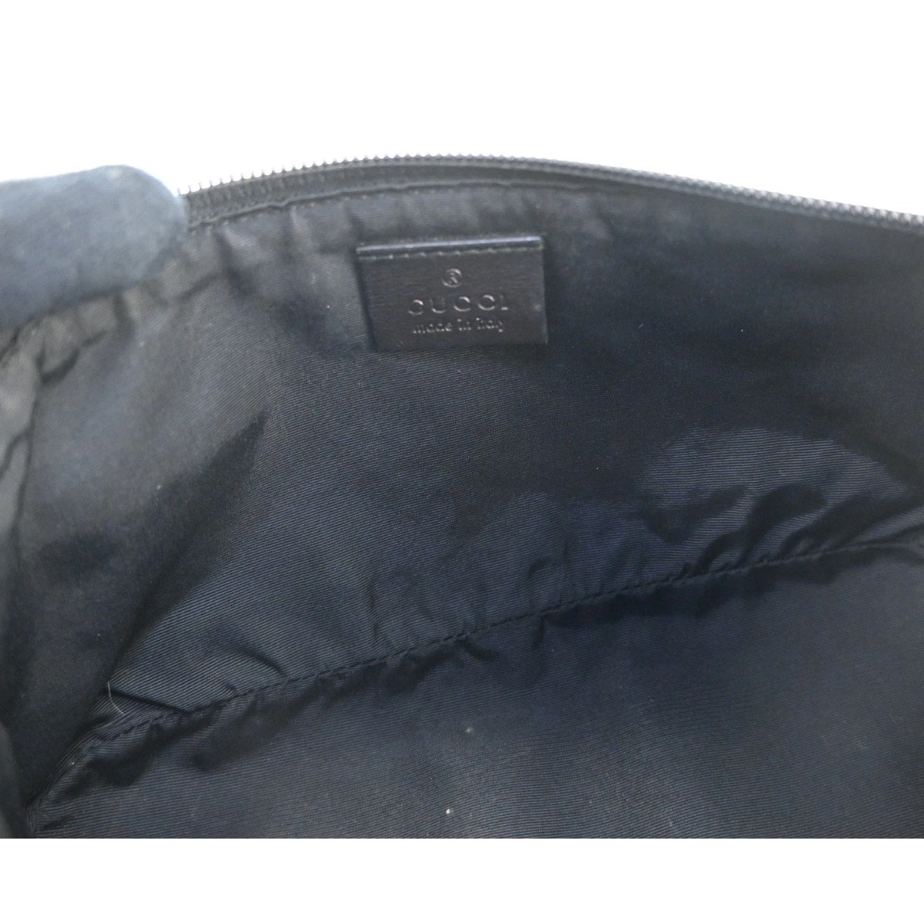 Gucci Black Denim Bagette