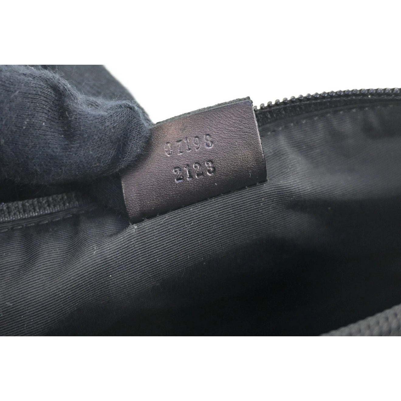 Gucci Black Denim Bagette