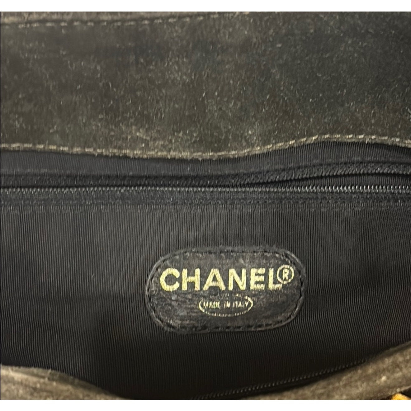 Chanel CocoMark Suede Tote