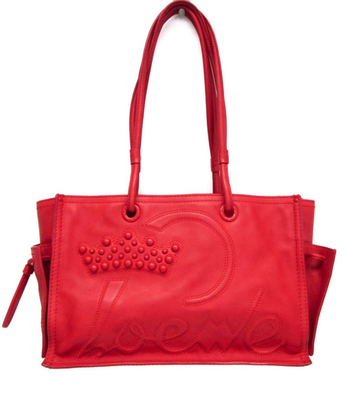 Loewe Crown Leather Tote