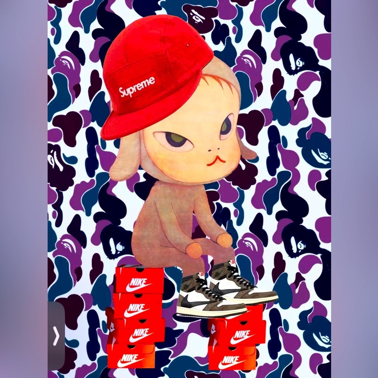 Death NYC/Nike Art Print
