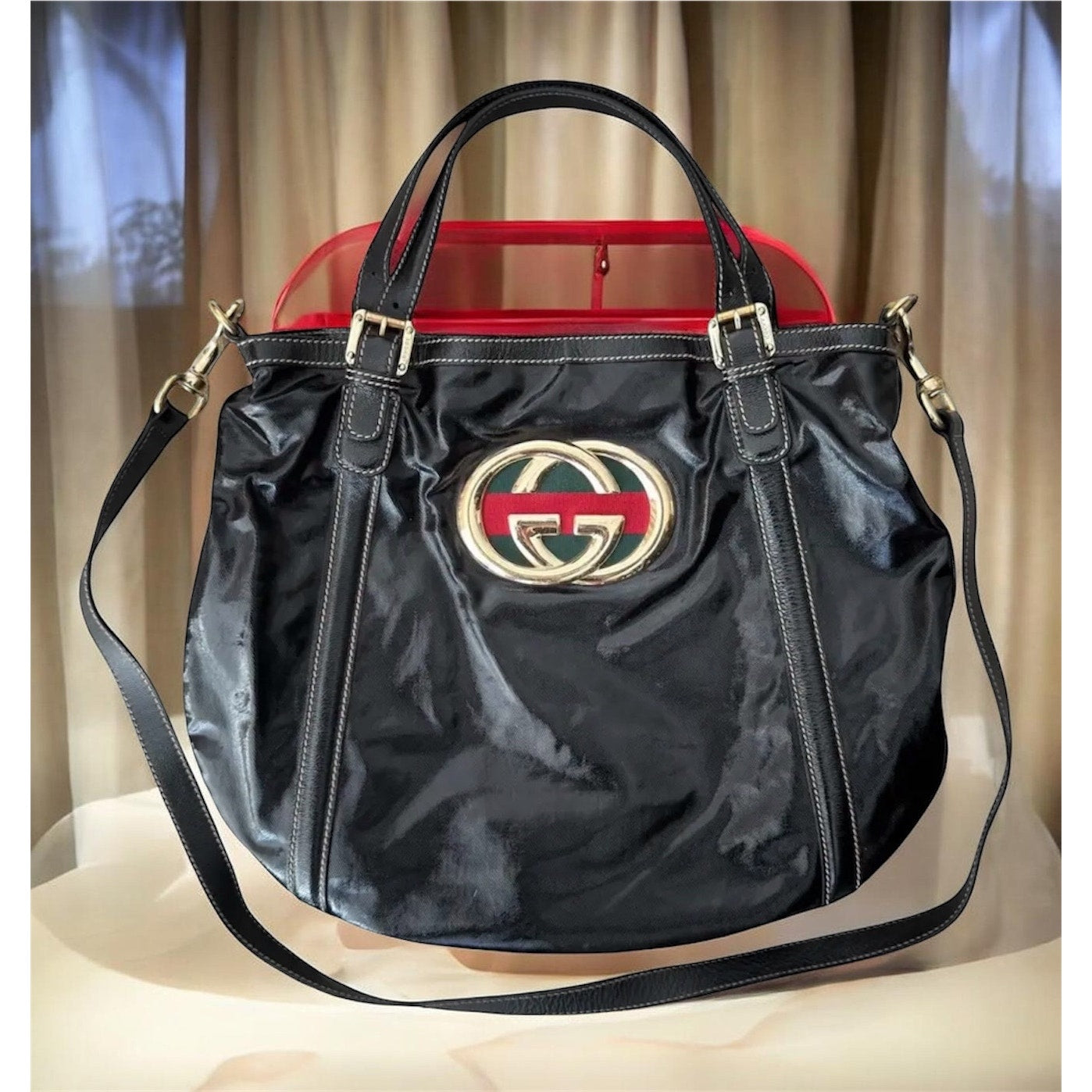Gucci Dialux Medium Britt Tote