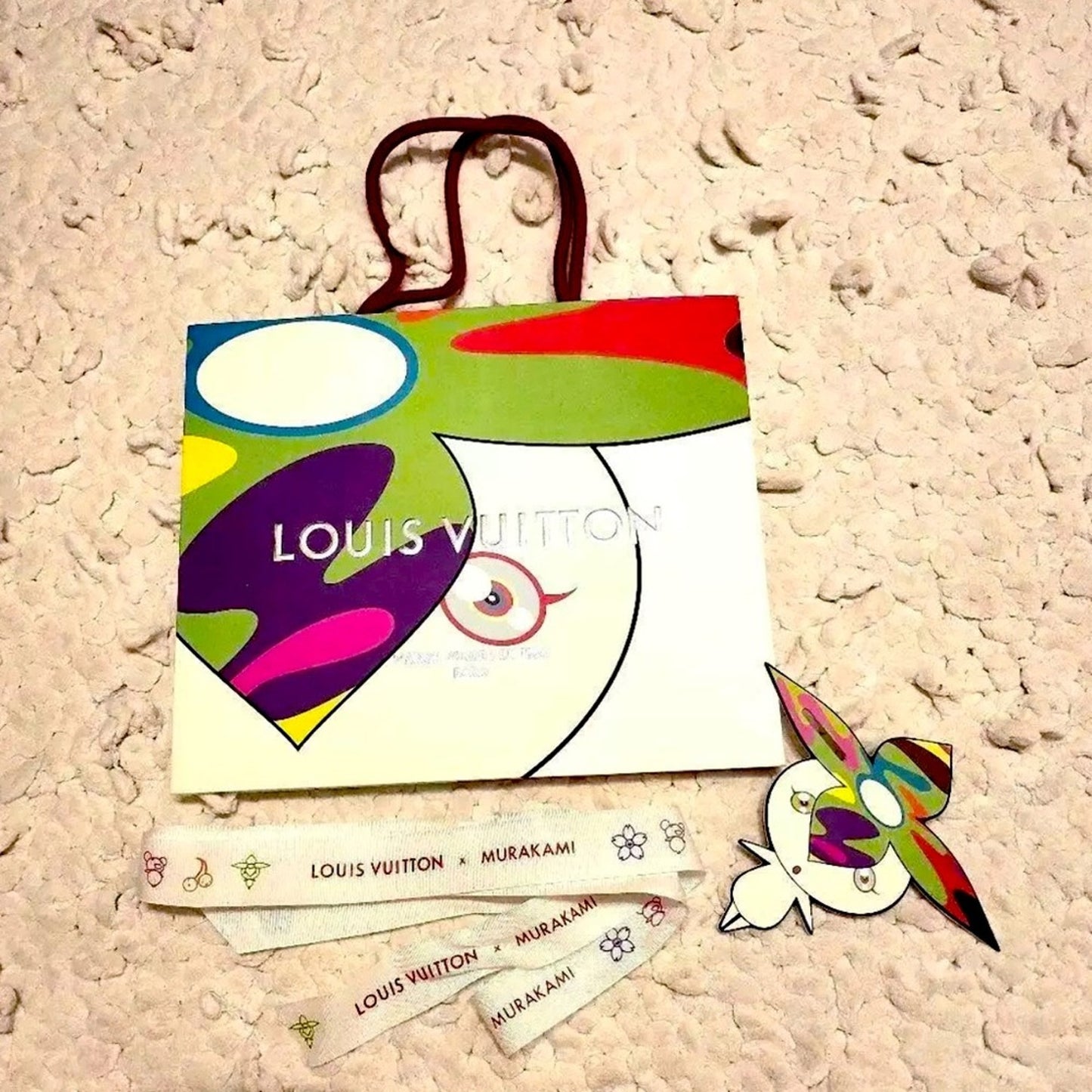 Louis Vuitton Murakami Bag, Onion head, ribbon