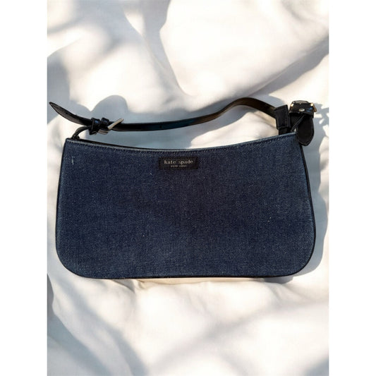 Kate Spade Denim Baguette