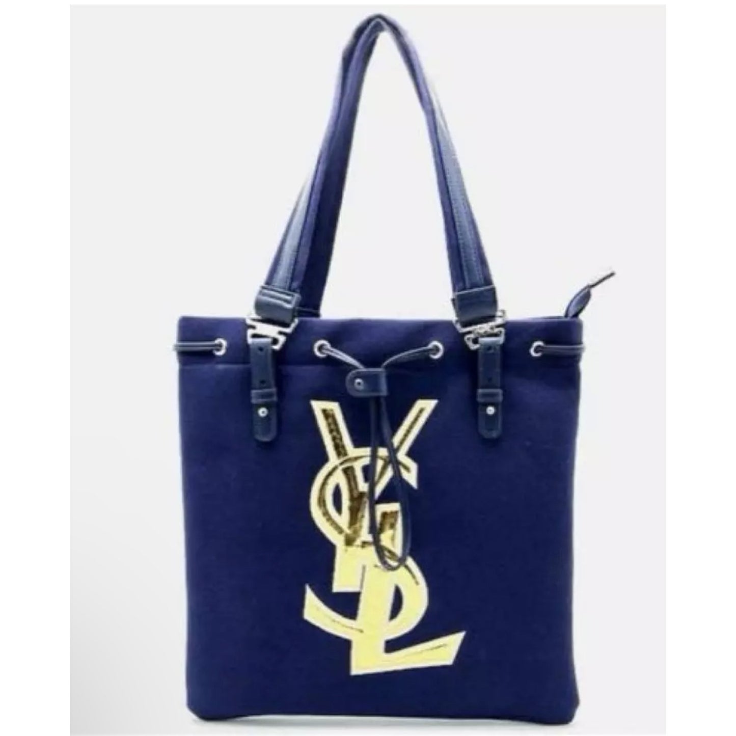 New YSL Tote Dark Blue