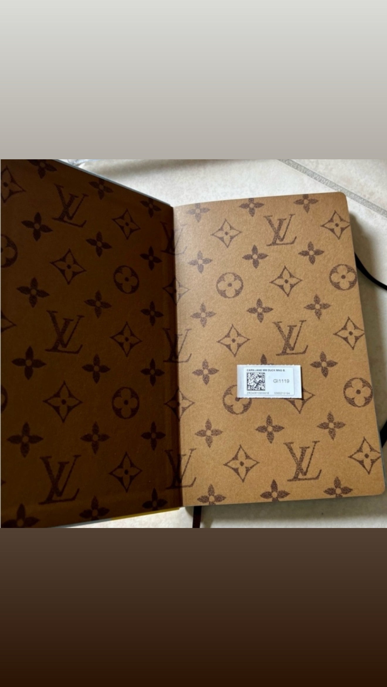 Louis Vuitton Yitian Jane MM Notebook
