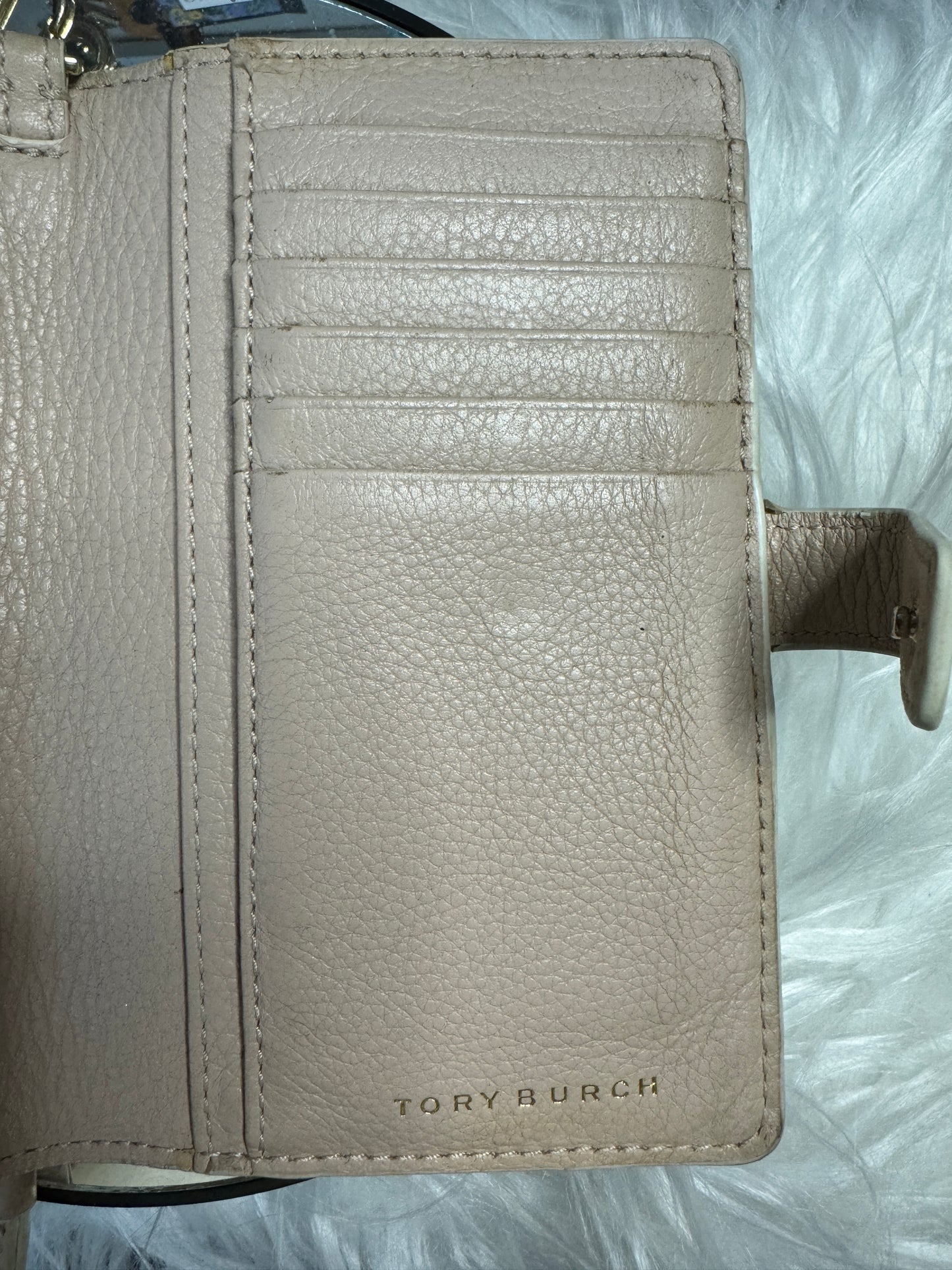 Tory Burch Cream Wallet