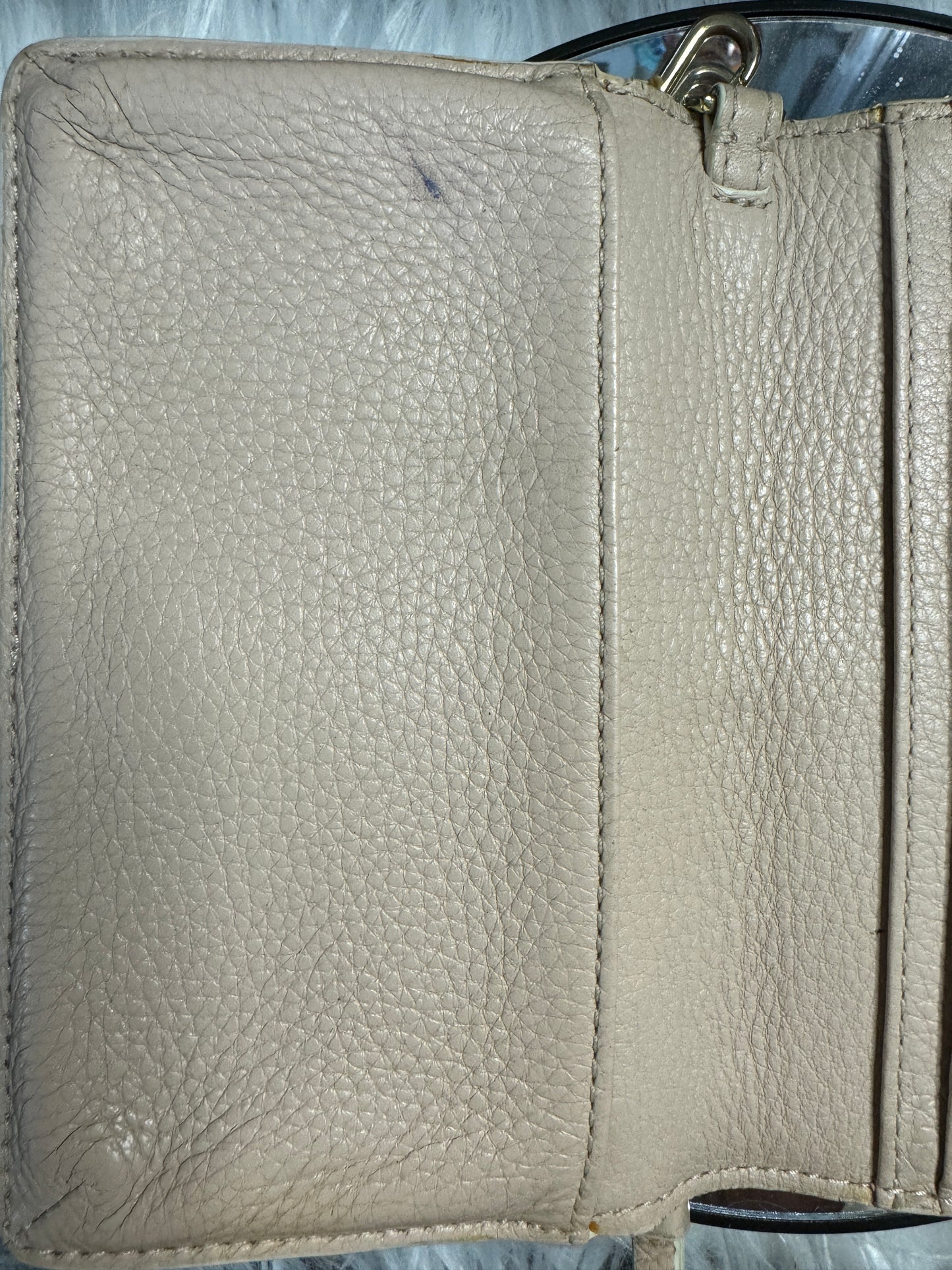 Tory Burch Cream Wallet