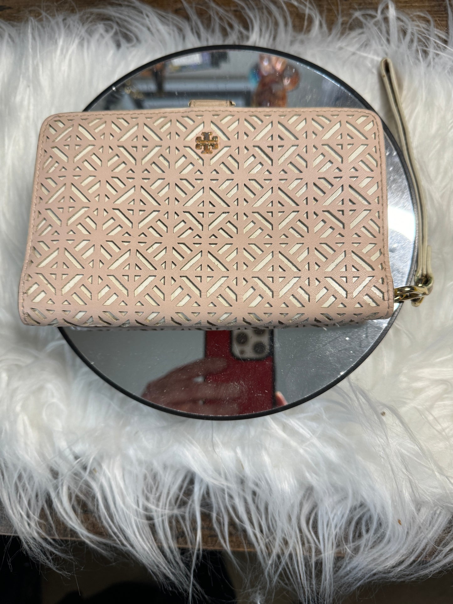 Tory Burch Cream Wallet