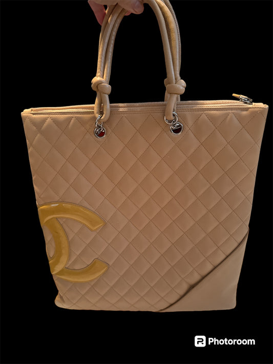 Chanel Cambon Flat Tote