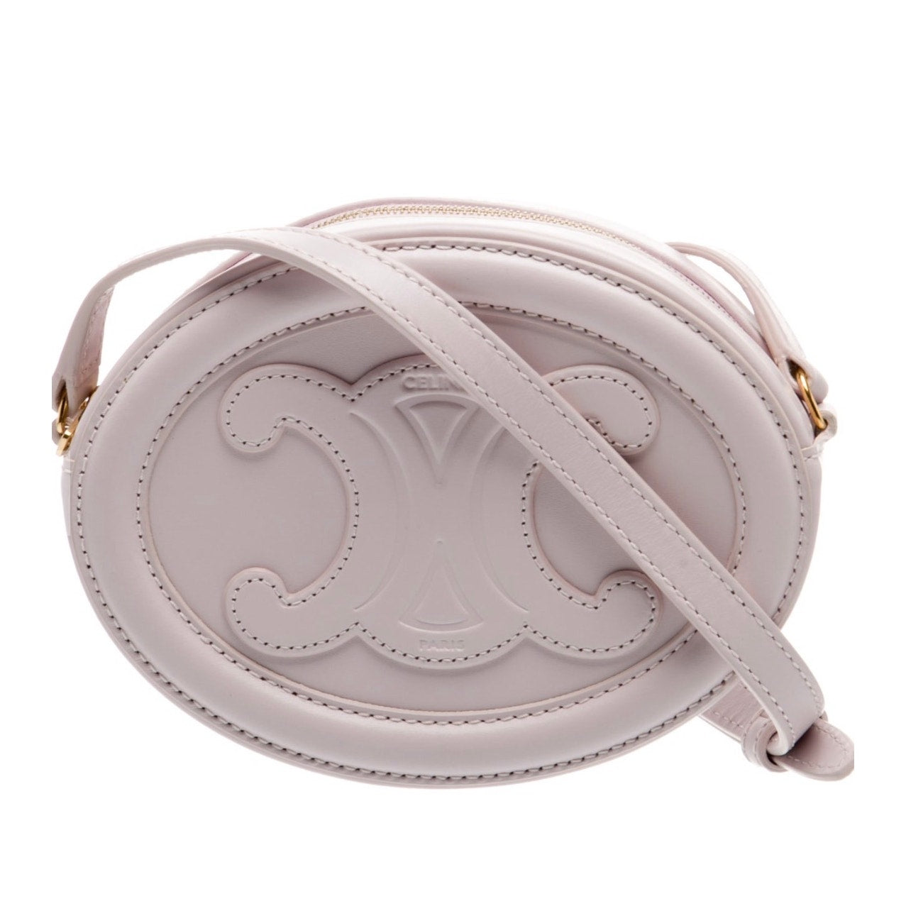 Celine Oval Cuir Triomphe