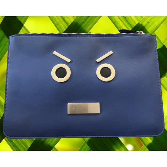 Fendi Faces No Words Monster Clutch