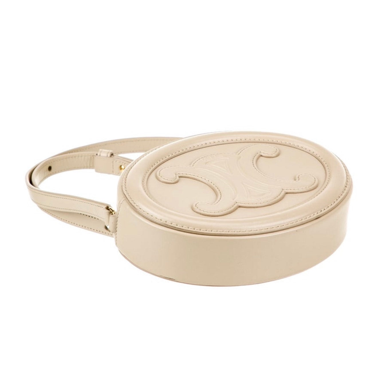 Celine Oval Cuir Triomphe