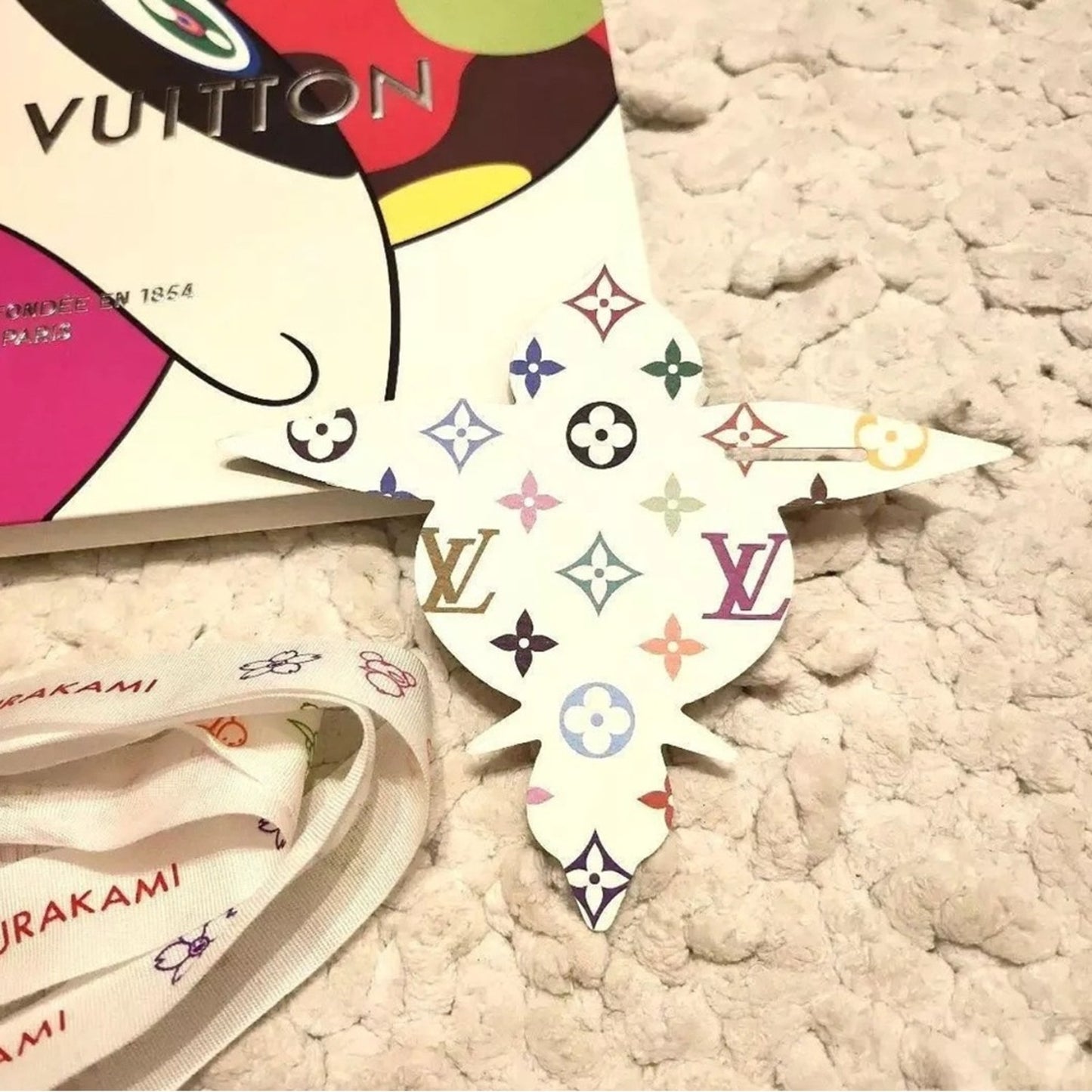 Louis Vuitton Murakami Bag, Onion head, ribbon
