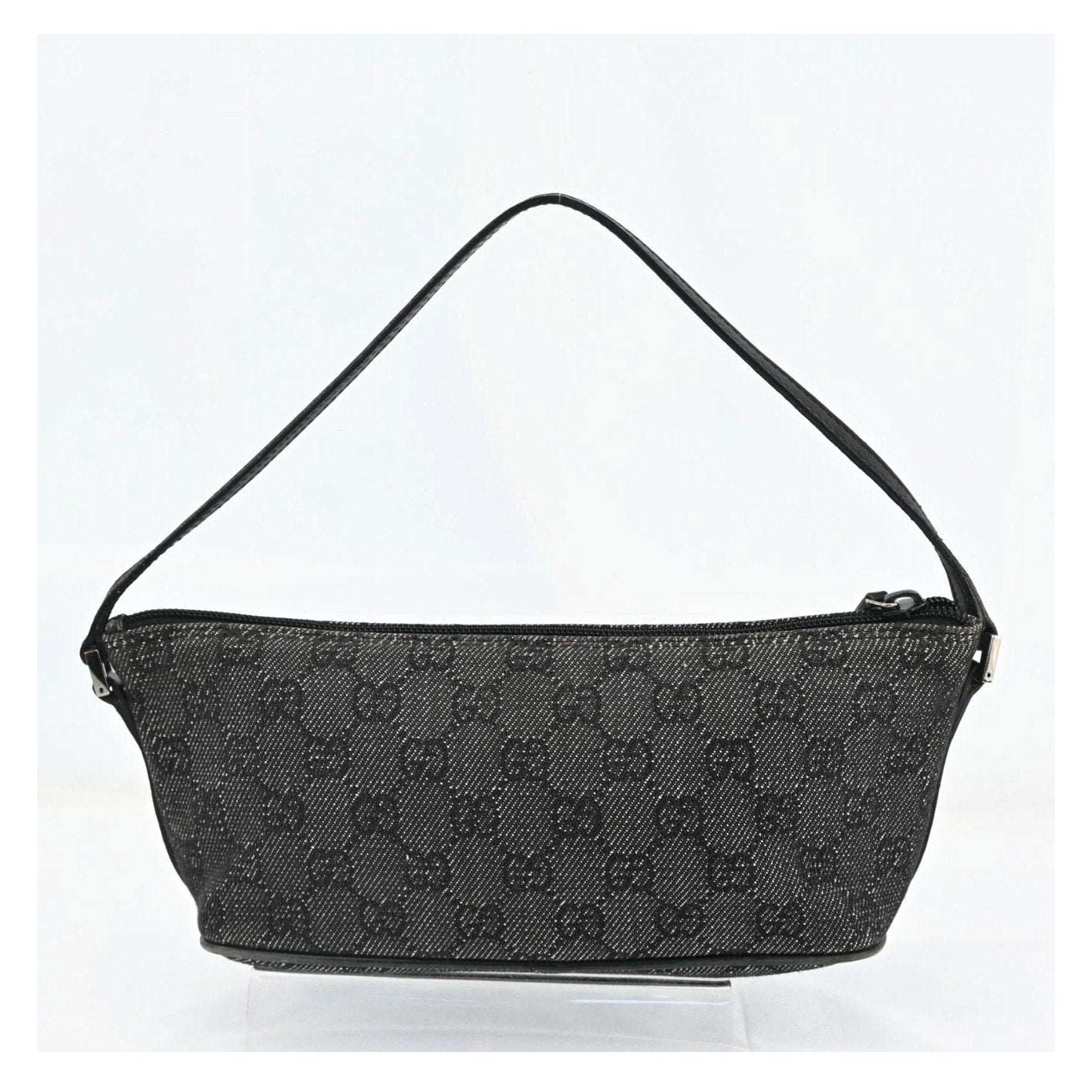 Gucci Black Denim Bagette
