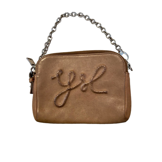 YSL Small Vintage Leather Pouch