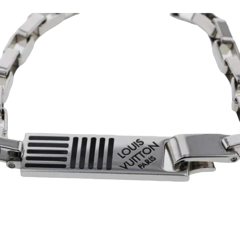 Louis Vuitton Damier Silver Bracelet