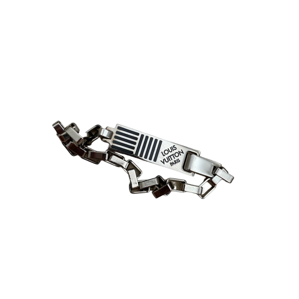 Louis Vuitton Damier Silver Bracelet