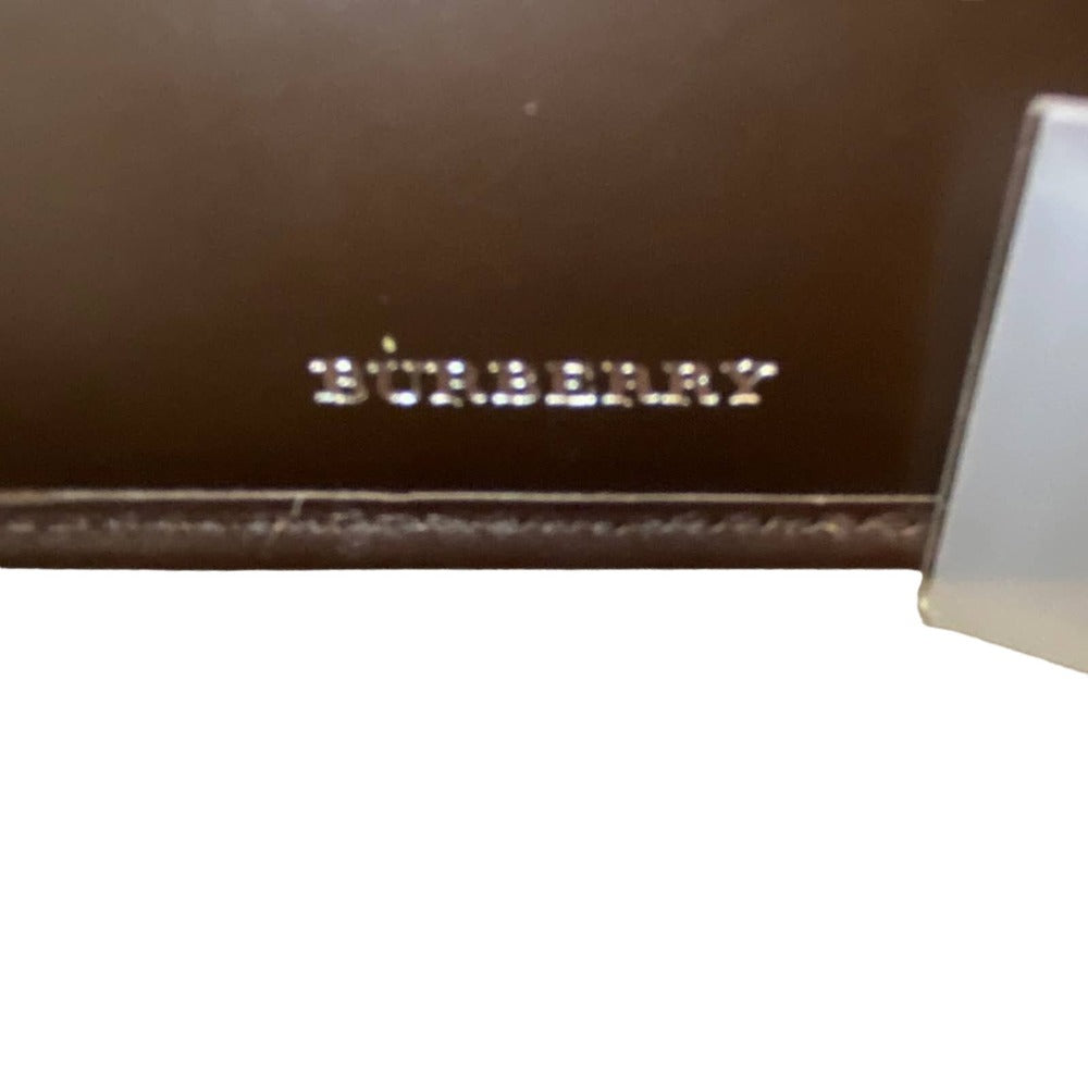 Burberry Men’s Nylon/Leather Bifold Wallet