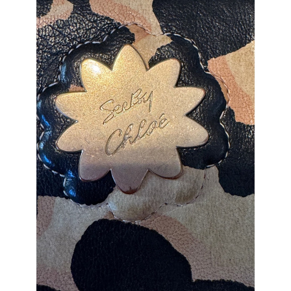 See by Chloe Leopard wallet